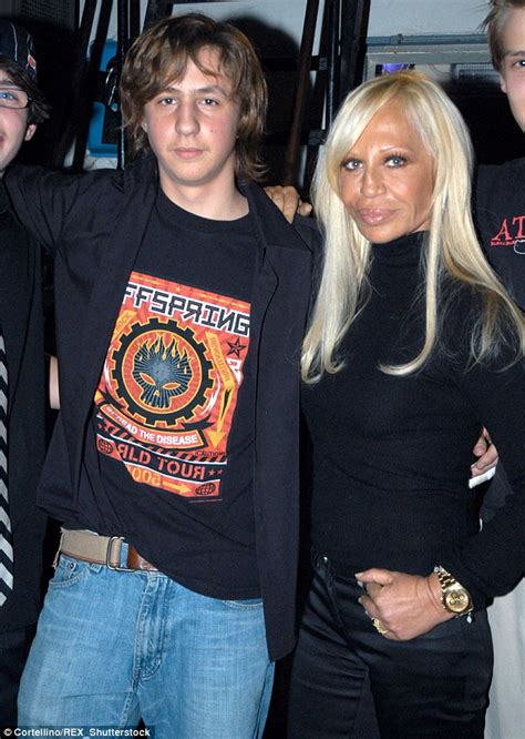 daniel versace beck|donatella Versace children.